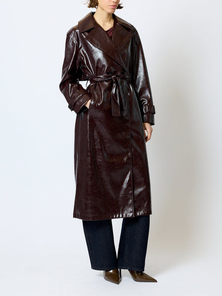Athene Cherry dark Trench