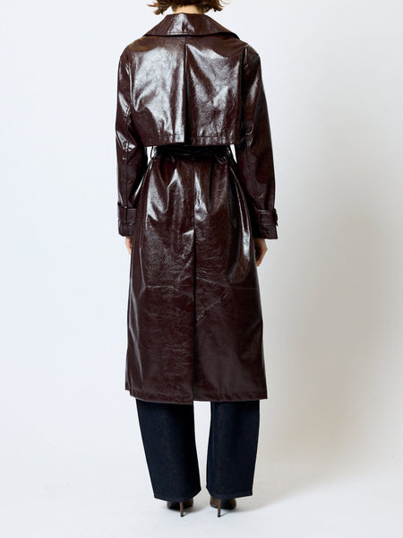 Athene Cherry dark Trench
