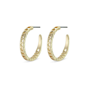 Yggdrasil Gold Earrings Rings