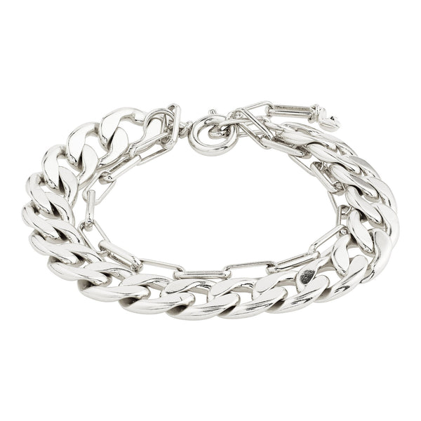 Compass Armband Silver