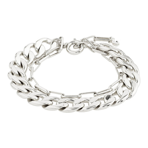 Compass Armband Silver