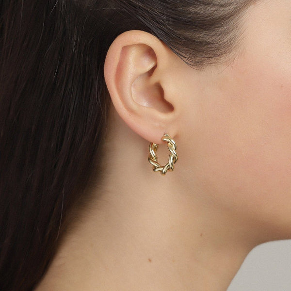Skuld Gold Earrings