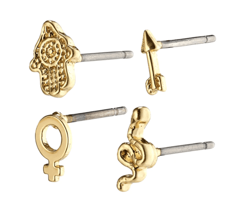 Maya Earrings Gold