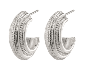 Macie Earrings Silver