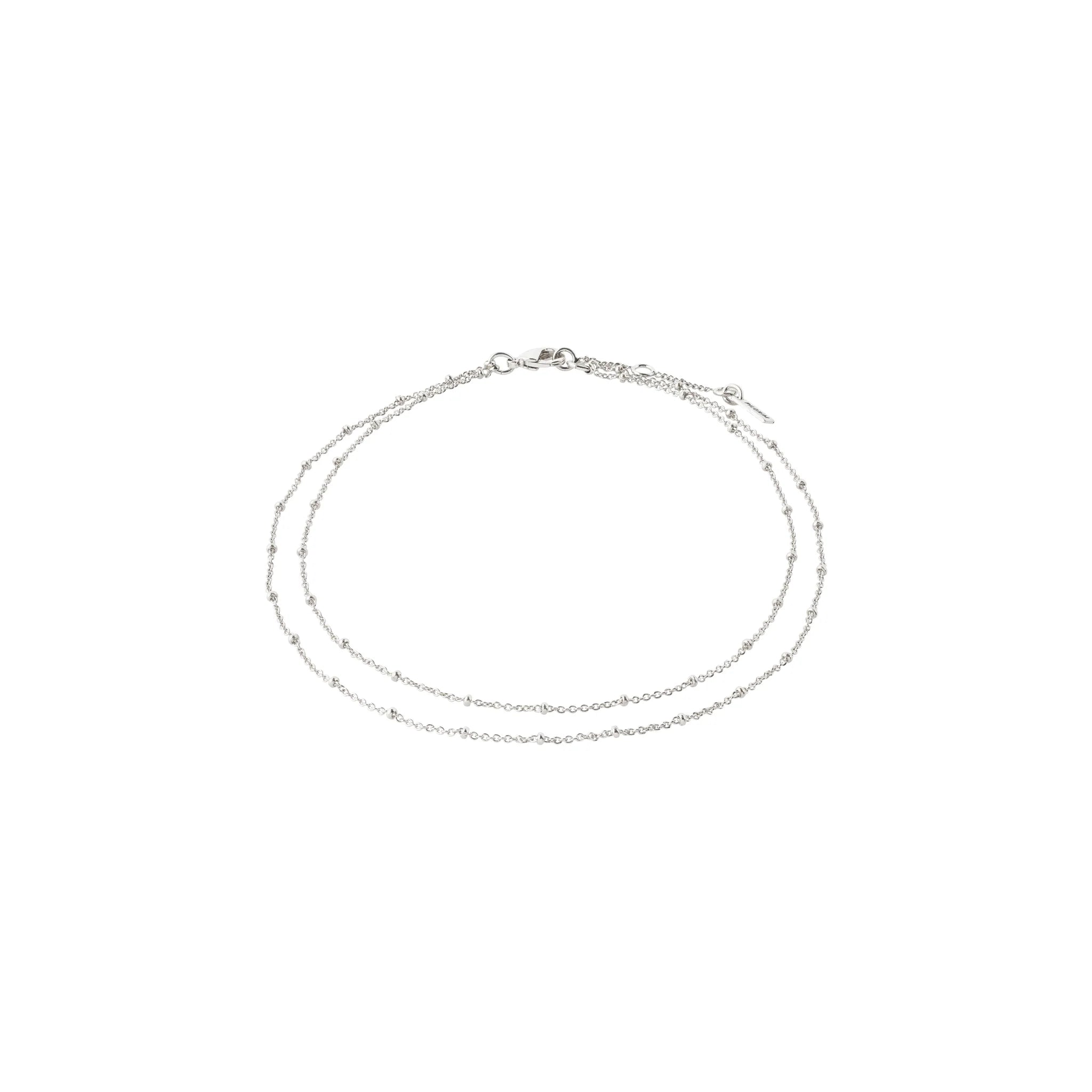 ELKA ökklaband 2-in-1 silfur