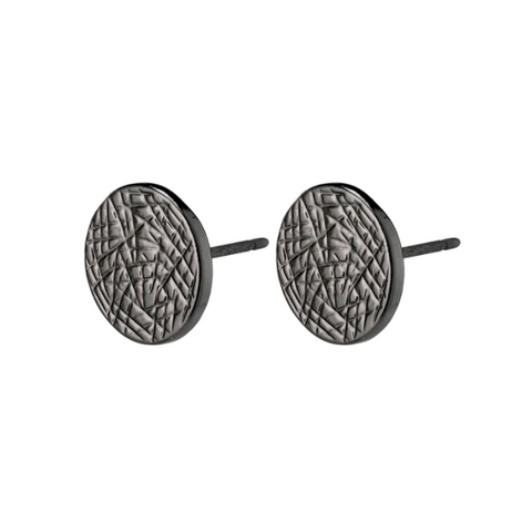 Wynonna Rustic Earrings Hematit