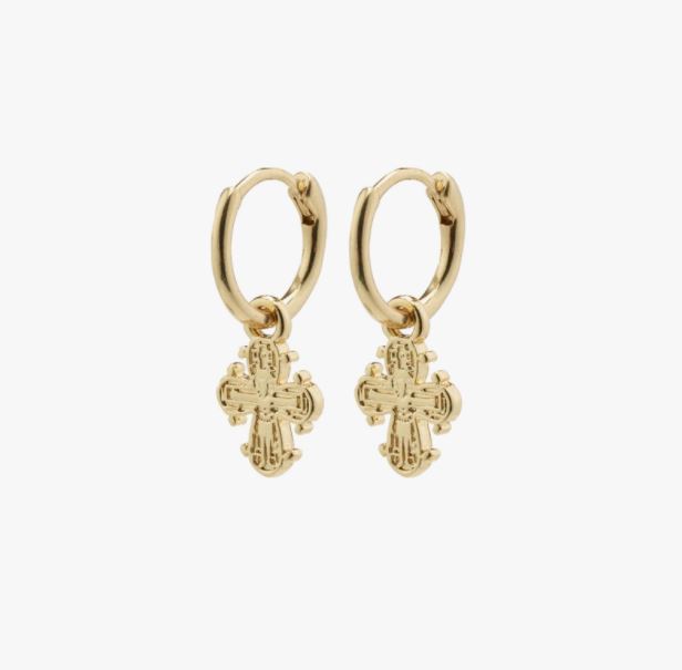 Dagmar gold hoop Errings