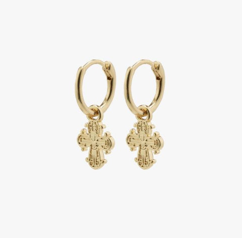 Dagmar gold hoop Errings
