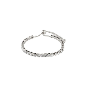 Lucia Crystal armband -silfrað