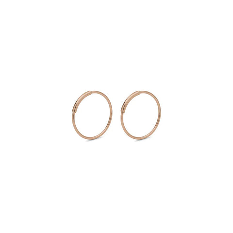Raquel Small hoops - Rósagylltir