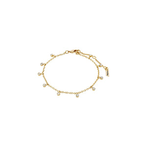 MAJA crystal Armband gyllt