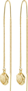 Jola Long Chain Earrings Gold