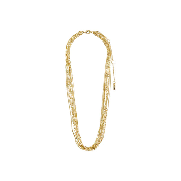 LILY chain Hálsmen gyllt