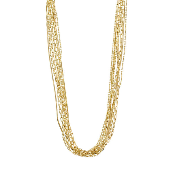 LILY chain Hálsmen gyllt