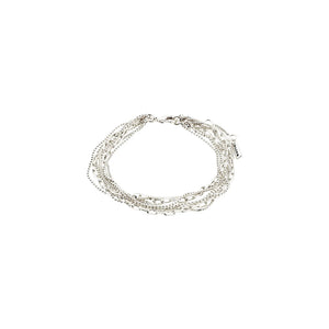 LILY chain Armband silfrað