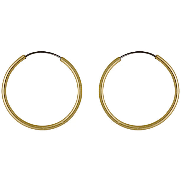 Sanne Small hoops - Gylltir