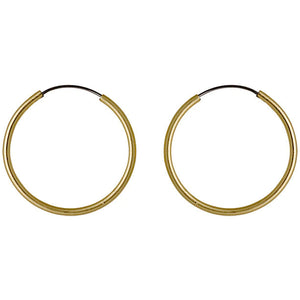 Sanne Small hoops - Gylltir