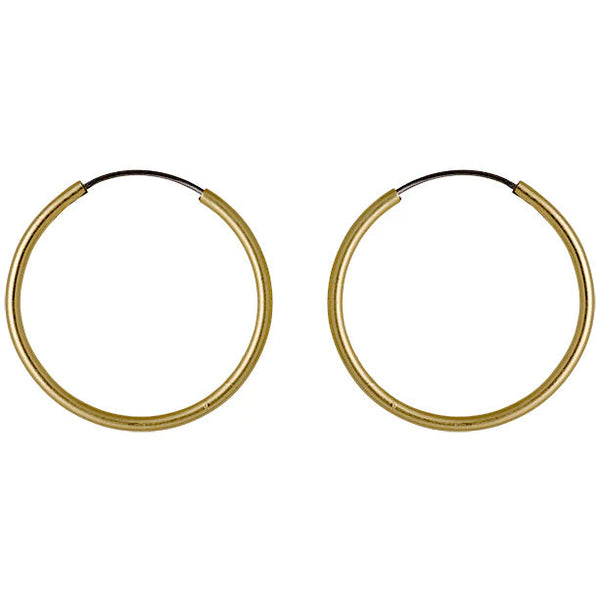 Sanne Small hoops - Gylltir