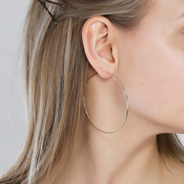 Sanne Gold XL eyrnalokkar