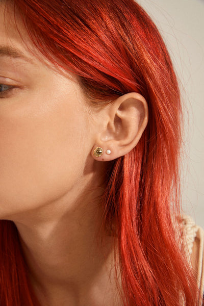 Jola Freshwaterpearl Earrings Gold 2/1