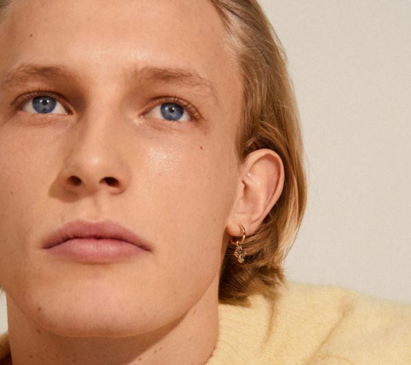 Dagmar gold hoop Errings