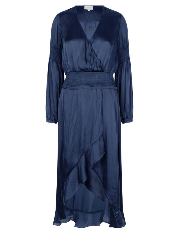 Rumba Flirty Midi kjóll-Blár
